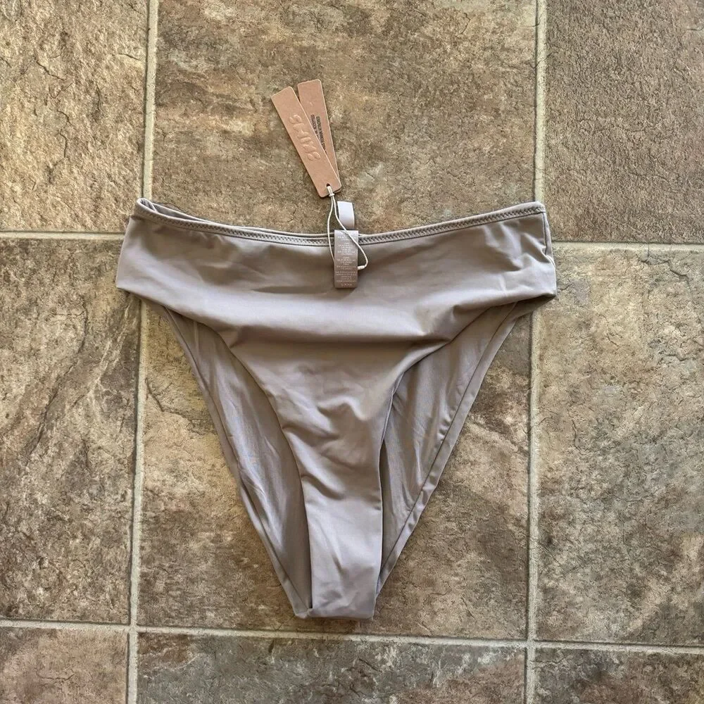 Skims Swim Mid Waist Bottom Desert Size Small